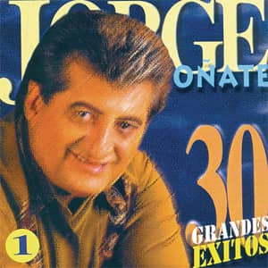 Disco 30 Éxitos de Jorge Oñate