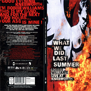 Disco What We Did Last Summer (Dvd) de Robbie Williams
